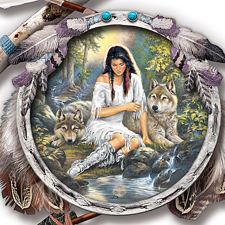 Kindred Spirits Glow-In-The-Dark Collector Plate Collection
