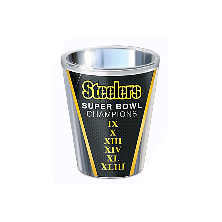 Pittsburgh Steelers 3 Pack Shot Glass FOCO
