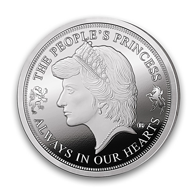祝開店！大放出セール開催中 The Princess Coin Proof Silver-Plated 99.9% Legacy Diana コレクション