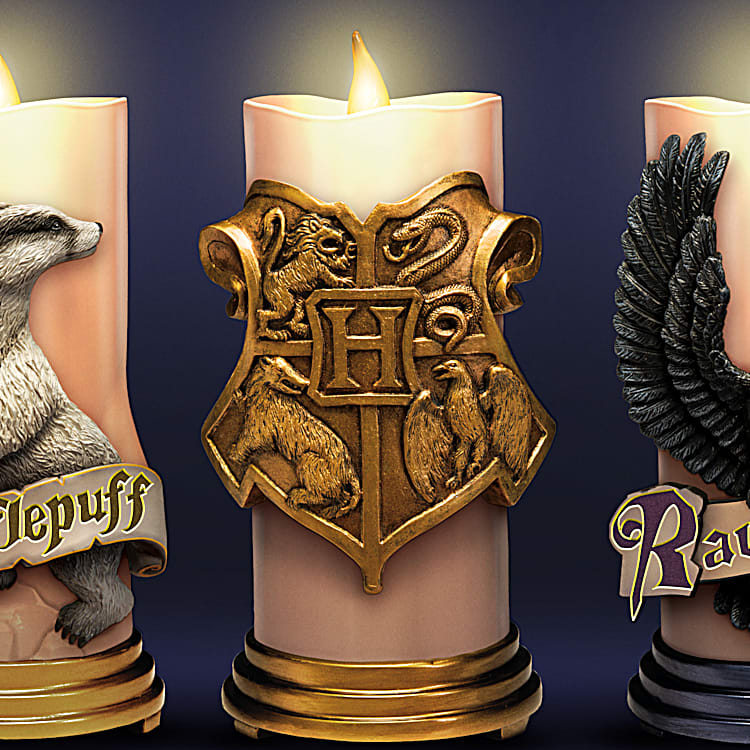 Harry Potter Hogwarts candle