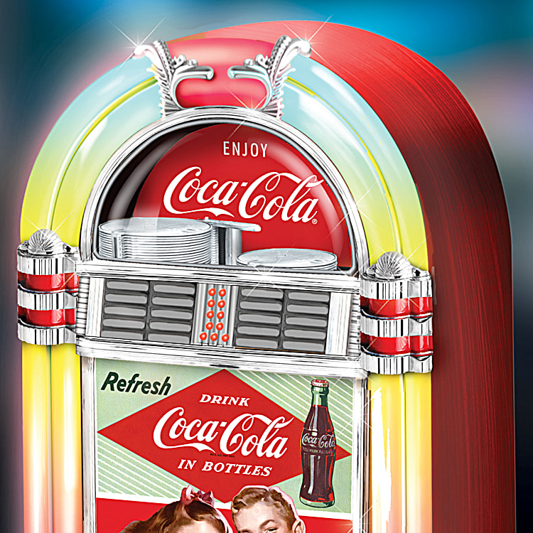 COCA-COLA Retro Jukebox Sculpture Collection