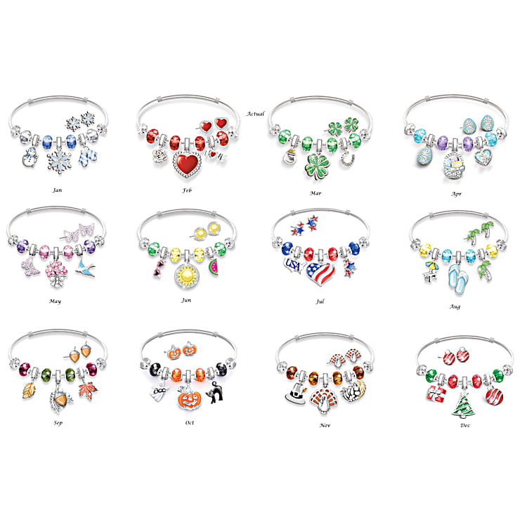 Celebrations For The Year Charm Bracelet Collection