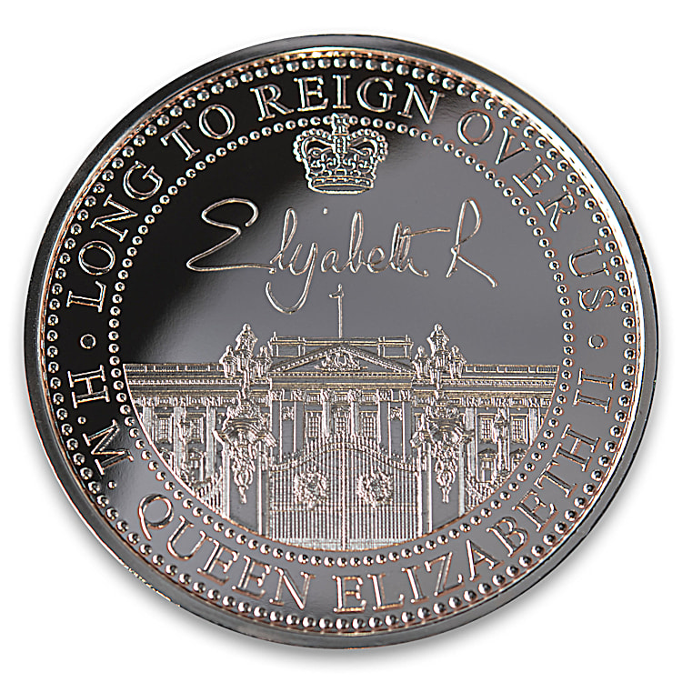 The Queen Elizabeth II 99.9% Platinum-Plated Jubilee Proof