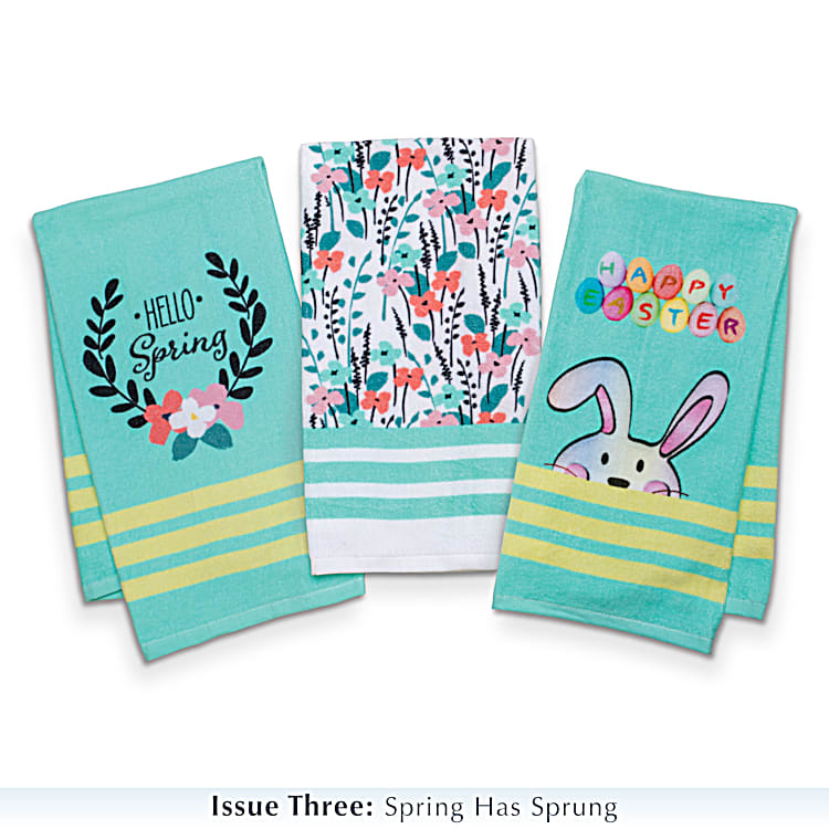 Seasonal hand towels best sale