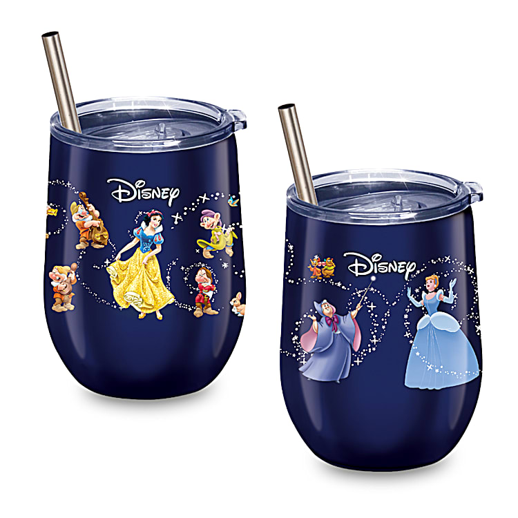Color Changing Disney Tumblers Give Drinks a Magical Flair
