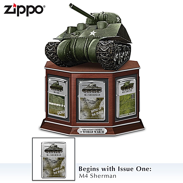 Greatest Tanks Of World War II Zippo® Lighter Collection