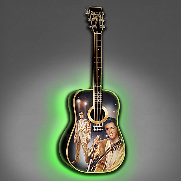 ギター ELVIS acoustic guitar Elvis Presley Acoustic Guitar with Signed Photo Tribute