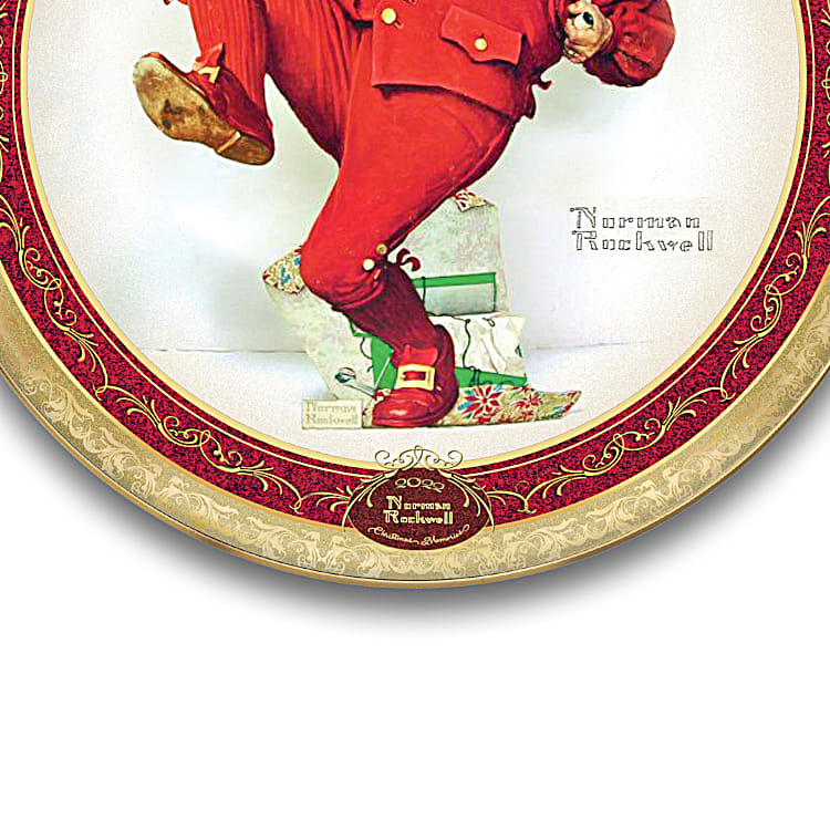 Norman Rockwells Christmas Memories Collector Plate Collection
