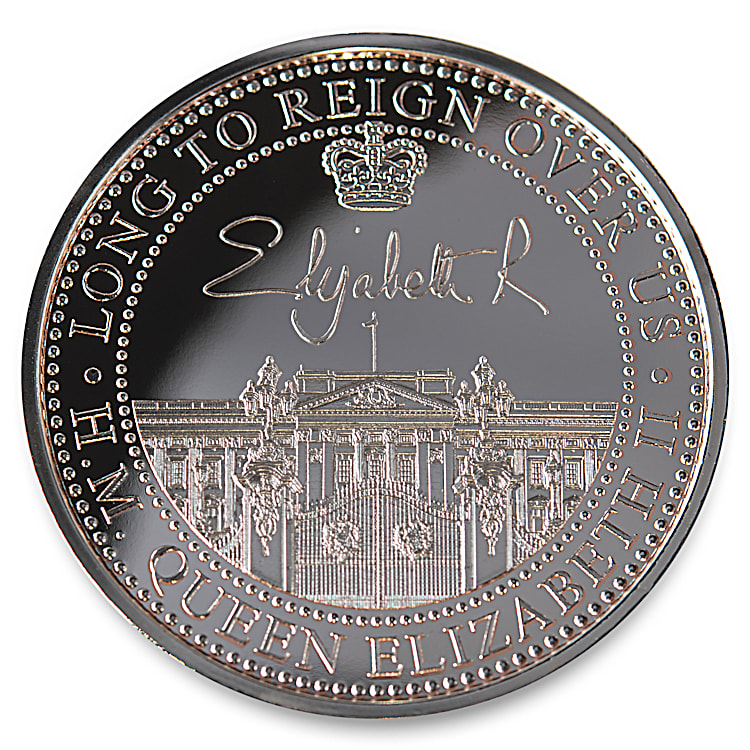 The Queen Elizabeth II 99.9% Platinum-Plated Jubilee Proof