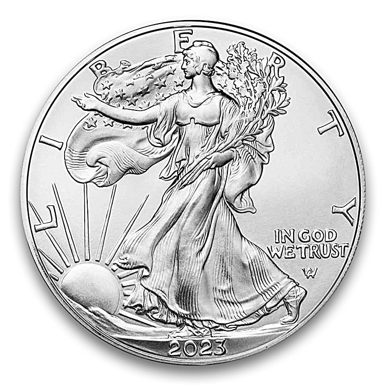 Silver dollar top