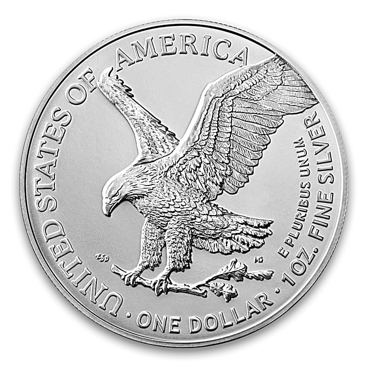 American eagle silver dollar top
