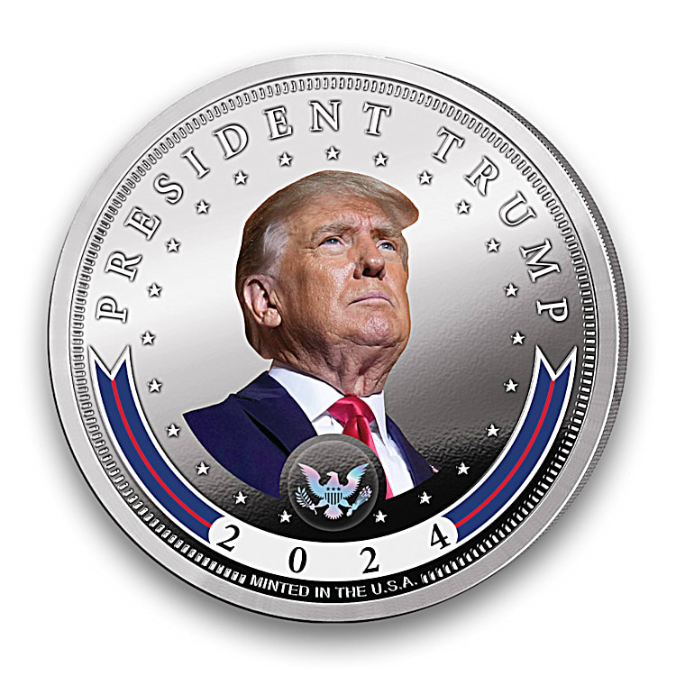 2024年 トランプ銀貨 プルーフ銀貨