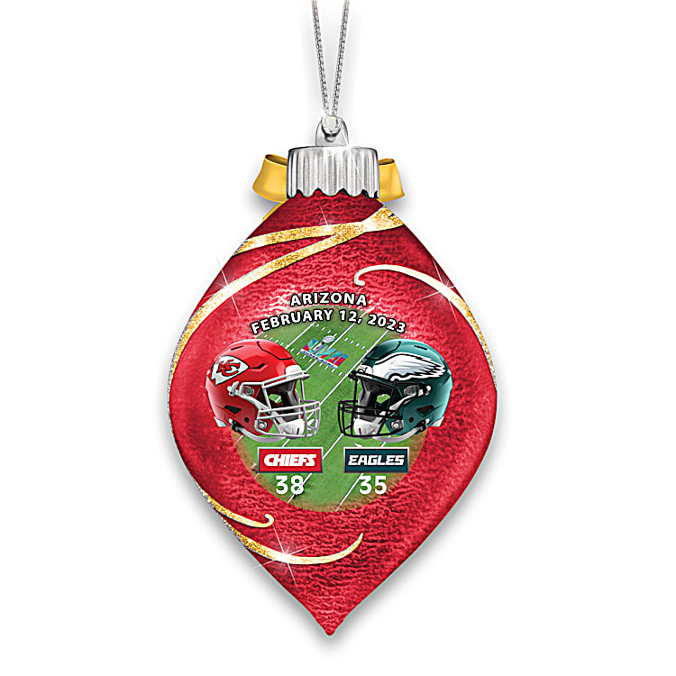 NFL Kansas City Chiefs Super Bowl LVII Commemorative Ornament