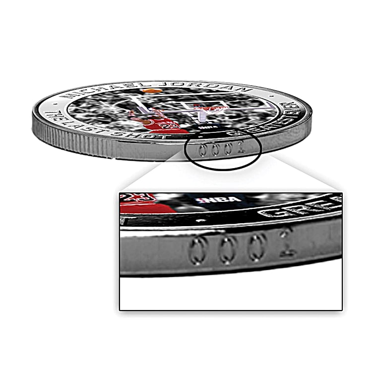 Upper Deck Michael Jordan Coin Collection Featuring Full