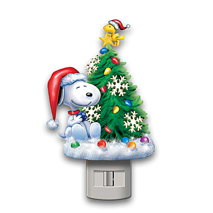 PEANUTS Illuminated Seasonal Ceramic Nightlights That