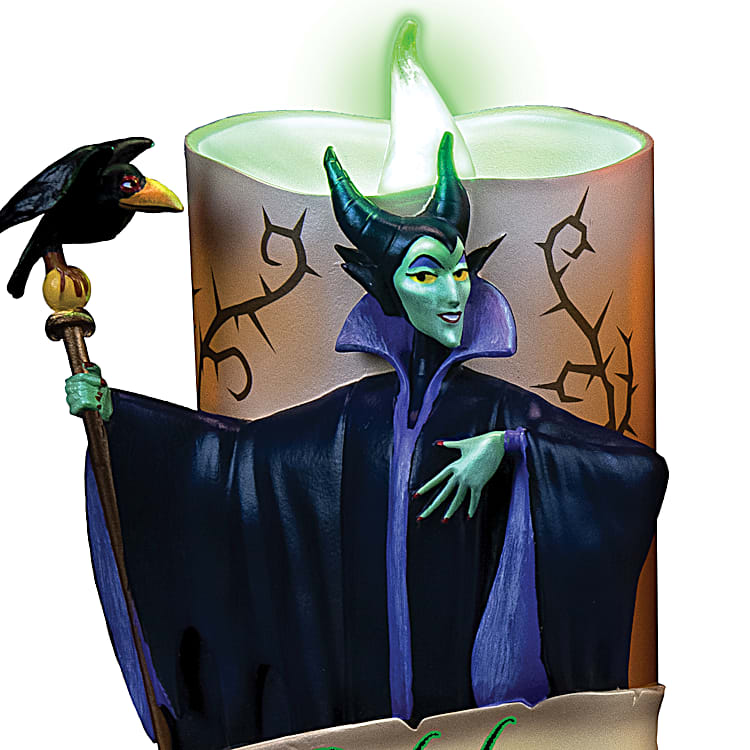 Disney Villains Flameless Candles With Disneys Cruella De Vil, Maleficent,  Ursula And More