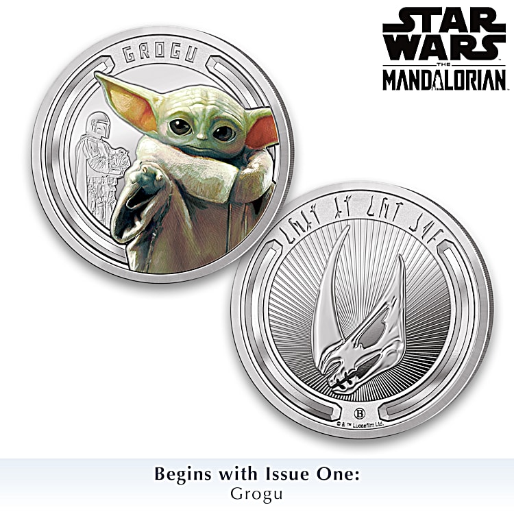 2025年レディースファッション福袋 Mandalorian The WARS STAR Silver-Plated Full With Proofs ピンズ・ピンバッジ・缶バッジ