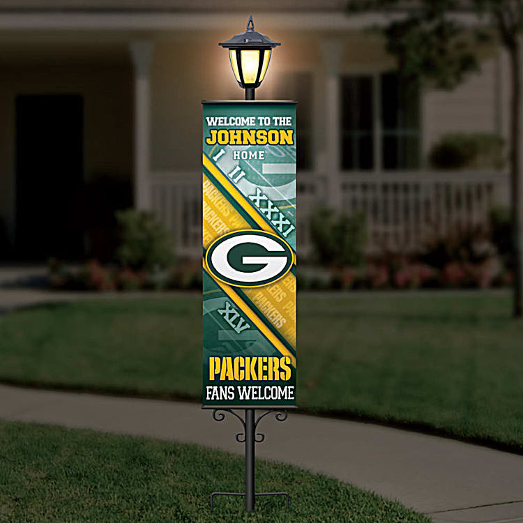Green Bay Packers Patio Lights Green Bay Packers Team Pride LED Solar