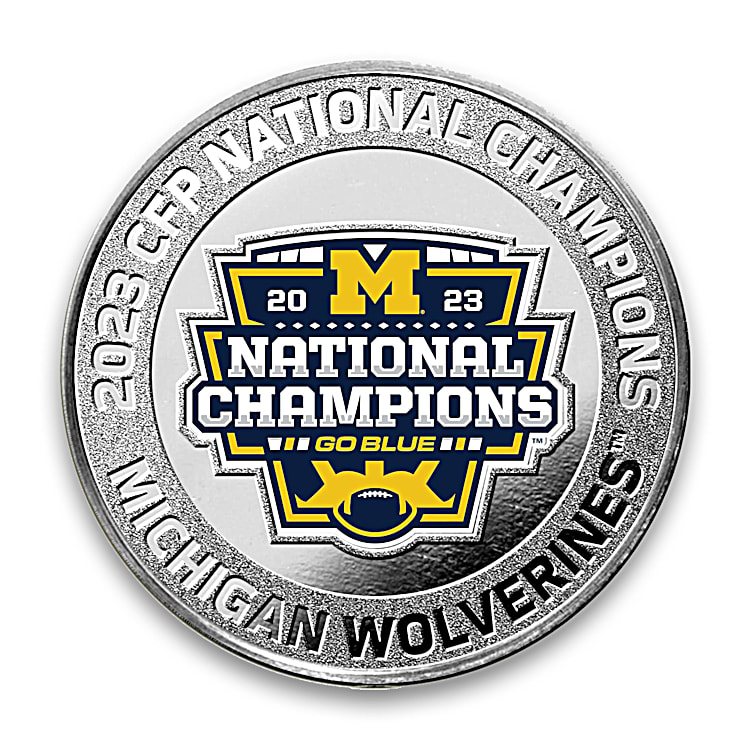 University Of Michigan Wolverines 2023 Football National Champions