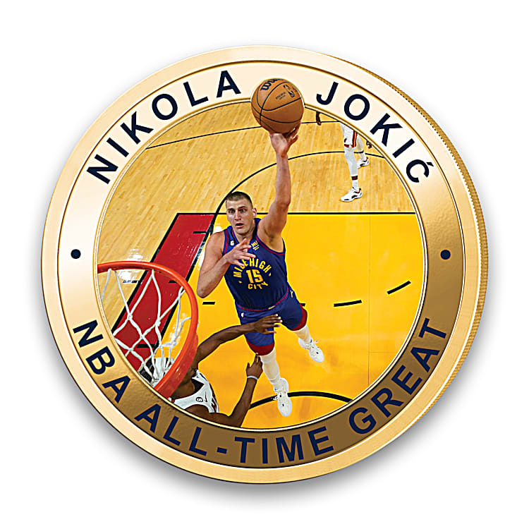 【在庫有】 Denver Nuggets Nikola Jokic NBA Bronze Bullion Coins 洋楽