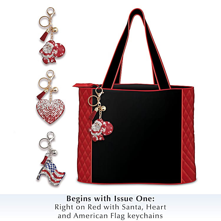 Black Quilted Tote Bag Collection That Comes With Seasonal