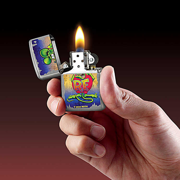 Big Daddy Roth® Zippo® Lighters With Colorful Rat Fink Big Daddy Roth® Zippo® Lighters With Colorful Rat Fink