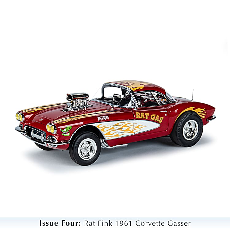 Ultimate Kustom Rat Fink 1:18-Scale Hot Rod Diecast Vehicle