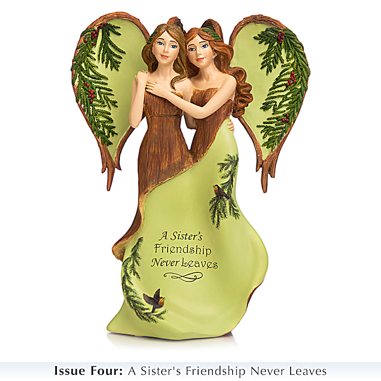 Blake Jensen Forever Growing Sister Angels Hand-Painted