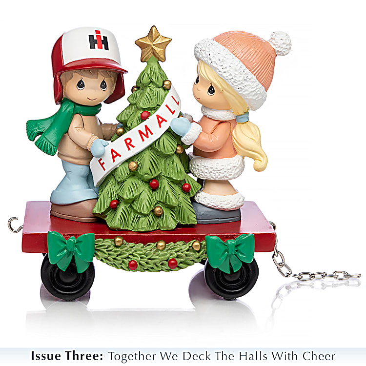 Precious moments christmas train deals