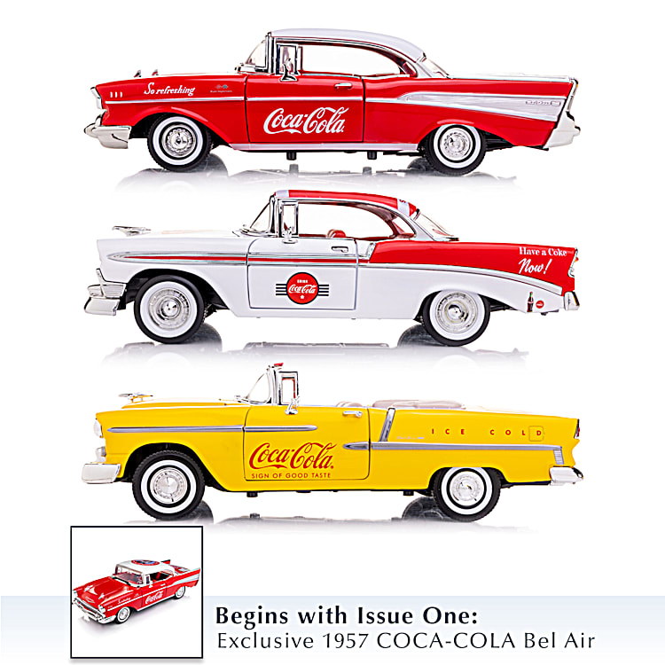 The Exclusive COCA COLA Bel Air 1 18 Scale Diecast Car Collection