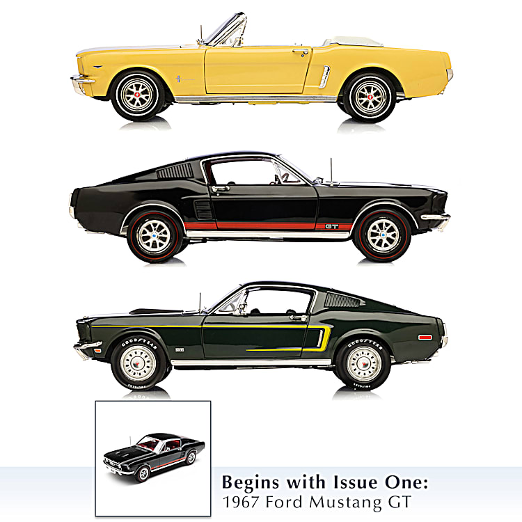 1 18 Scale Ford Mustang Diecast Car Collection Featuring The 1967