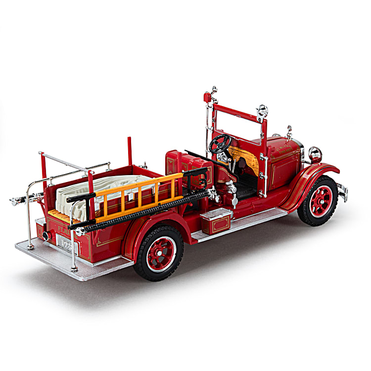 A Heroes Tribute 1:32-Scale Diecast Fire Truck Collection