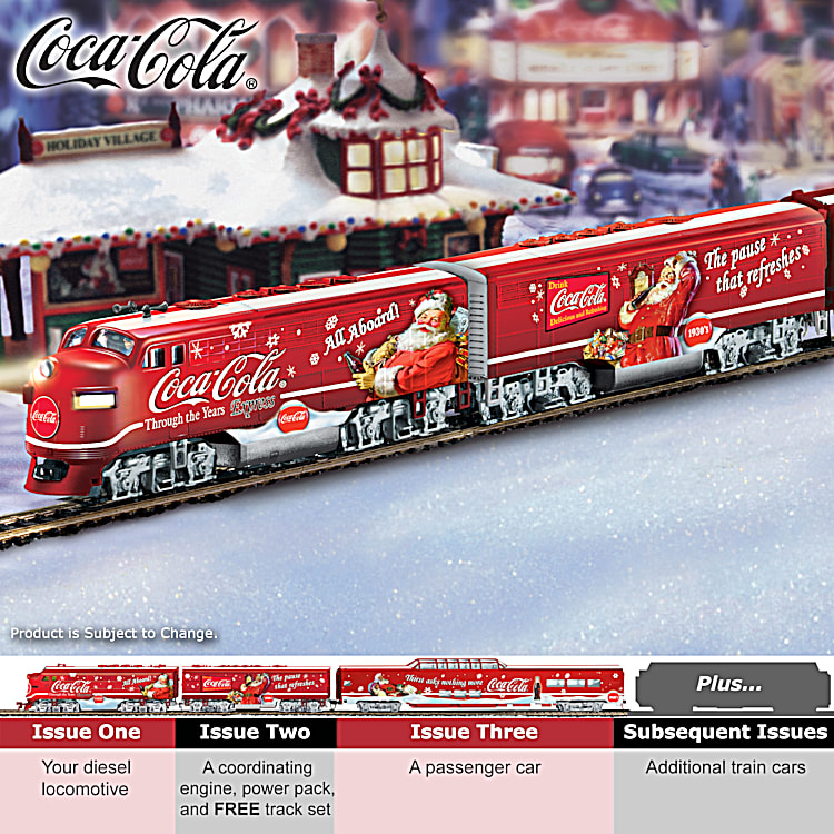 Collectible christmas train set store