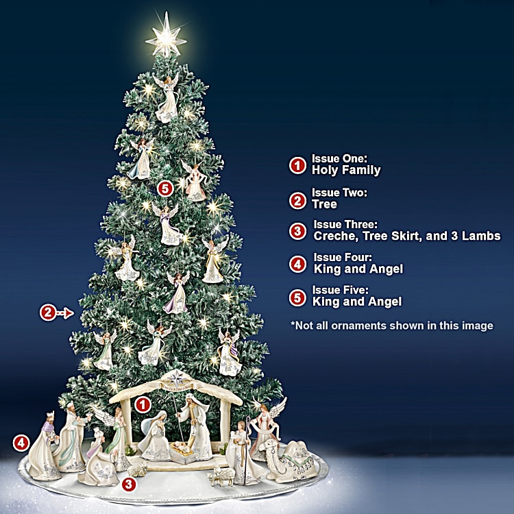 Silver pre lit christmas tree shop