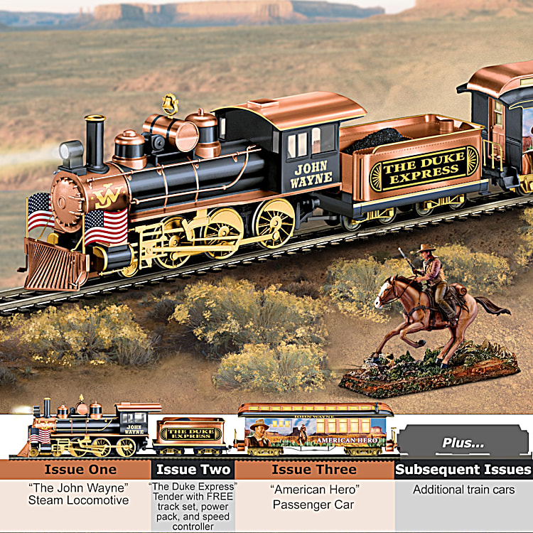 The Duke Express Illuminated Electric Train Collection With