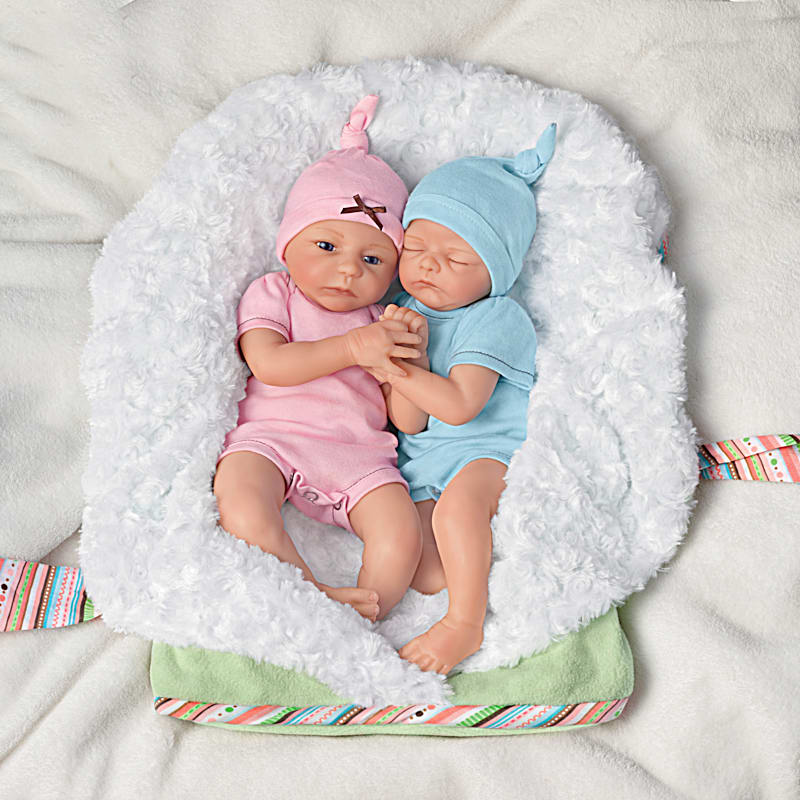 Doug Carn Infant Eyes & Revelation 2枚セット Baby Doll Set: Madison And Mason Twins Baby Doll Set