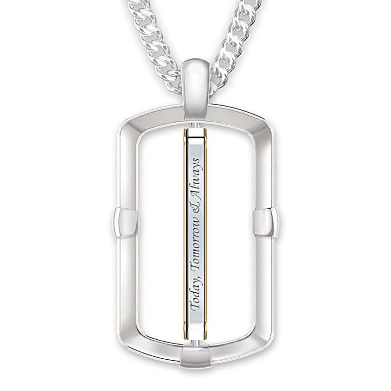 その他 Forever Gift Letter Son Wherever You Go Mens Personalized 2-In-1 Design