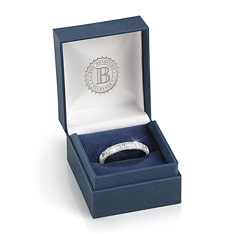 Gemini Personalized Titanium Wedding Band Set - Matt Beveled Edge Comfort Fit Rings