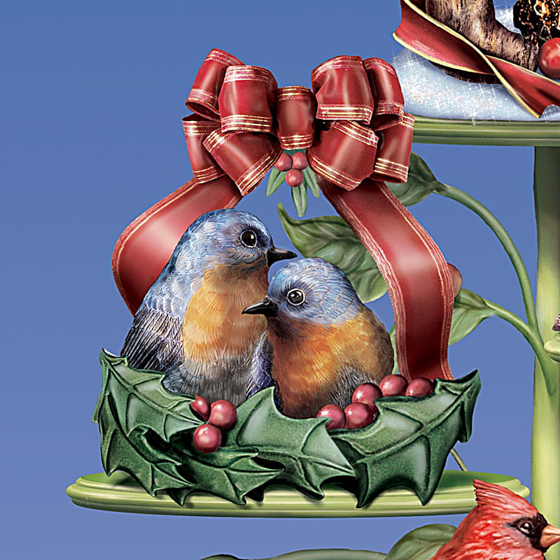 Holiday Tweets Tree Collection: Songbird Figurines With A