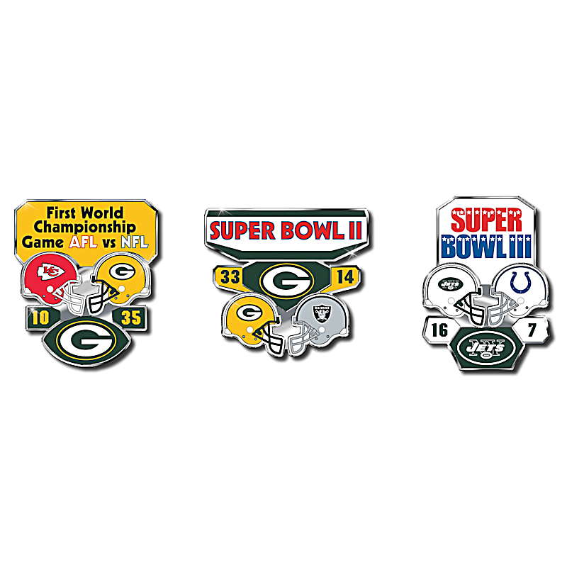 NFL Super Bowl Pin Football Team Collection