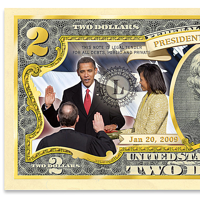 The All-New Barack Obama $2 Bill Currency Collection