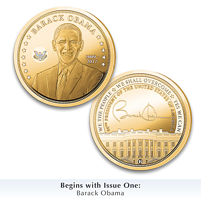 Médaille Commémorative Barack Obama – Challenge Coin En Métal, Collection Présidentielle, Idée Cadeau - 6