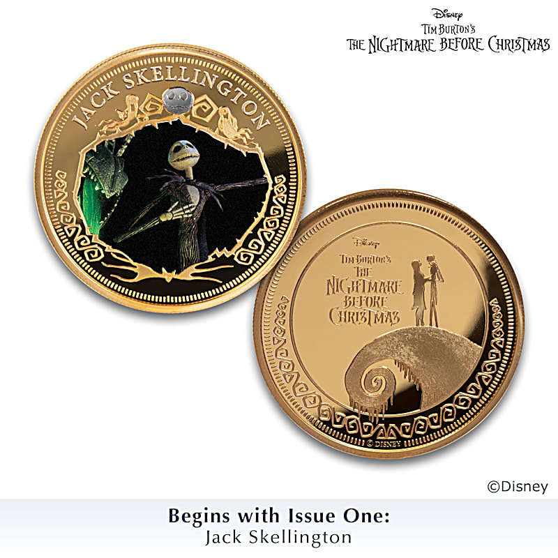 Disney Tim Burtons The Nightmare Before Christmas 24K Gold