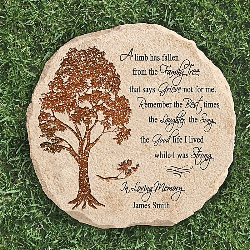 Custom Engraved Garden Stones