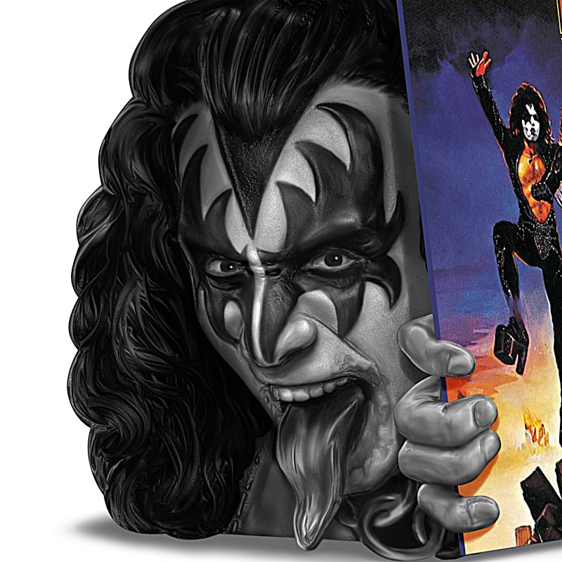 KISS Sculptures With Replicated Full-Color Album Art