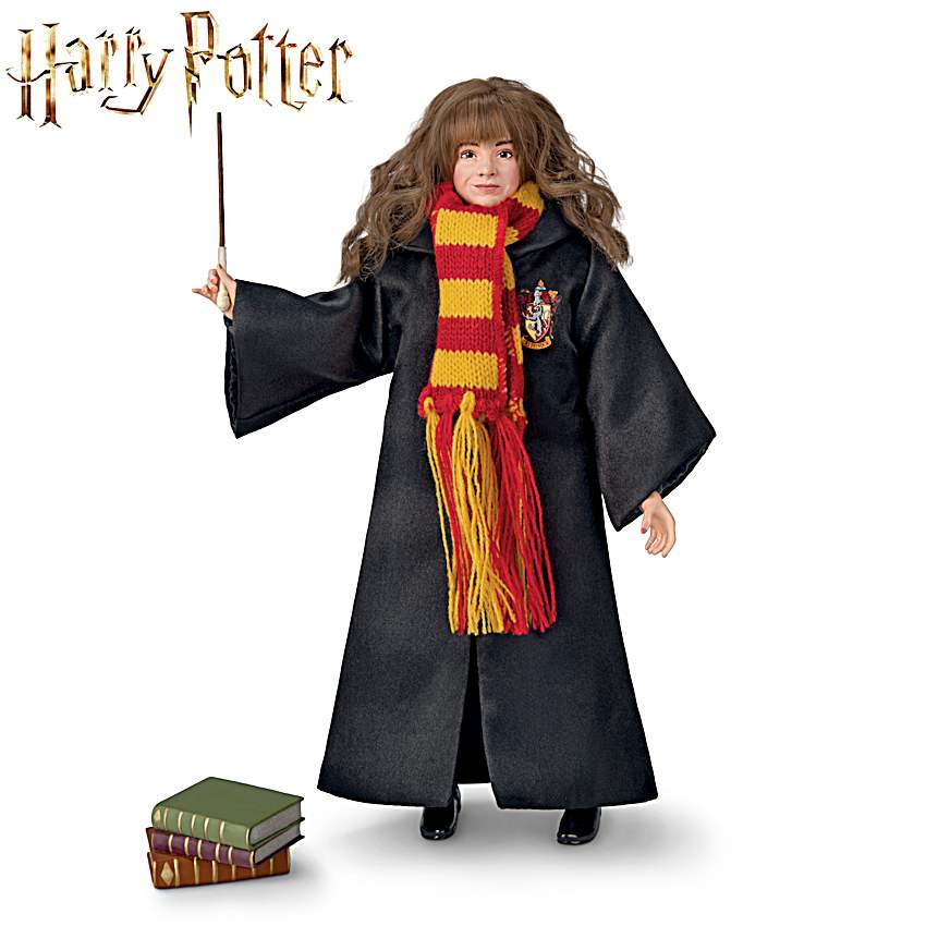 HARRY POTTER HERMIONE GRANGER 10.5 Tall Hand-Painted Portrait 