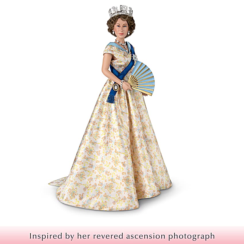 Her Majesty The Queen Commemorative Queen Elizabeth II 15” Tall