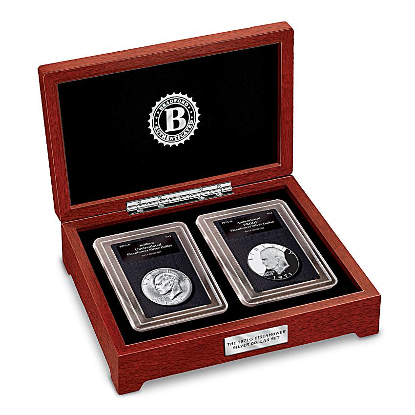 Coins: The Secret 1971-S Eisenhower Silver Dollars Coin Set