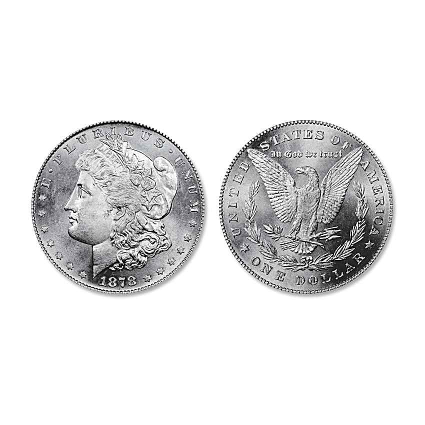 The 7-Over-8 Tail Feather Error Morgan Silver Dollar Coin With