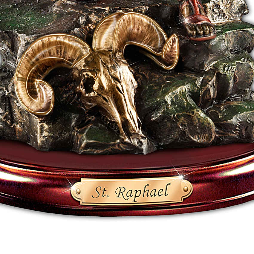 Howard David Johnson St. Raphael: Merciful Healer Cold-Cast Bronze
